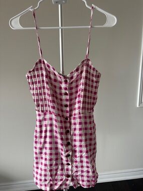 Zara Gingham Playsuit